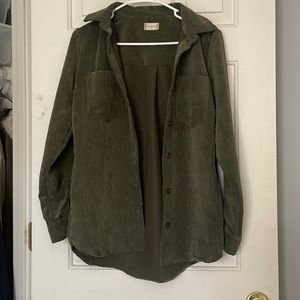 Altar’d State corduroy xs shacket